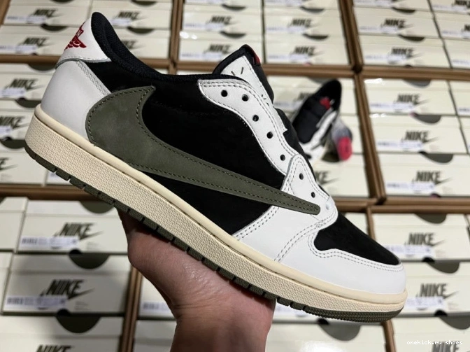 Cheap Scott 1 DZ4137-106 Travis Air Jordan Jordan Air Retro OG Olive x Low 0519